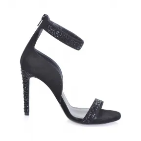 品高/Pinko LIMOUSINE BLACK AVERNO绒面革和人造革凉鞋 1H20N7Y5LVZ99