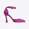 品蔻/Pinko 水钻装饰高跟鞋 1H2139A074O28