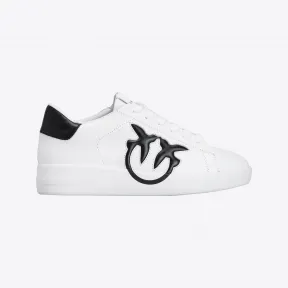 品蔻/Pinko 徽标装饰平底运动鞋 1H214QA08SZZ1