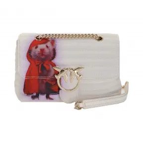 品高/Pinko 米色/红色 LOVE PUFF回收CL 1N12NBY68ACR1