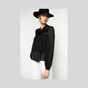 品高/Pinko 极薄乔其纱罩衫 1N12SY-8352Z99