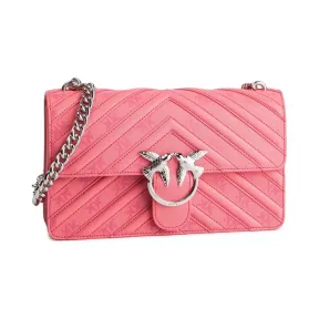 品高/Pinko 女性 糖果红 牛皮 手提包 1P21A9-Y5F3R99