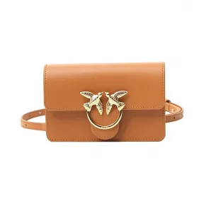 品高/Pinko 女性 啡色 皮革 手提包 1P21KR-Y5FFL11