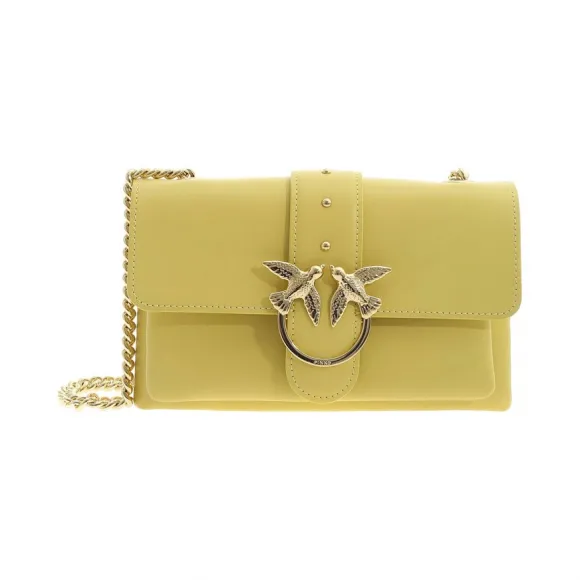 品高/Pinko 女性 黄色 皮革 手提包 1P21KU-Y5FFH44