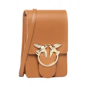 品高/Pinko 女性 啡色 皮革 手提包 1P21LQ-Y5FFL11