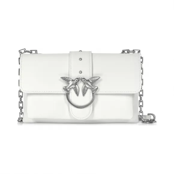 品高/Pinko 女性 白色 皮革 手提包 1P21M2-Y65ZI09