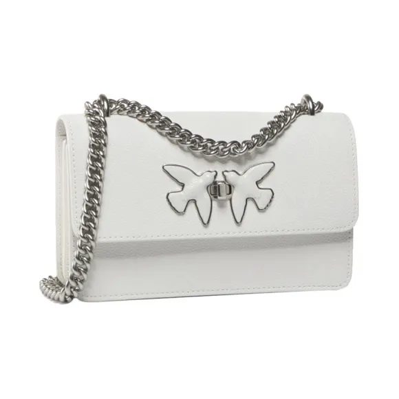 品高/Pinko 女性 白色 皮革 手提包 1P21ML-Y65ZI09