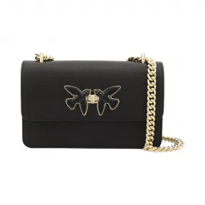 品高/Pinko 女性 黑色 牛皮 手提包 1P21ML-Y65ZZ99