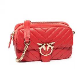 品高/Pinko 女性 红色 皮革 手提包 1P21QY-Y677R24