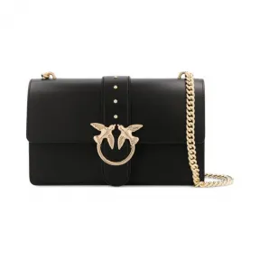 品高/Pinko 女性 黑色 皮革 手提包 1P21R3-Y5FFZ99