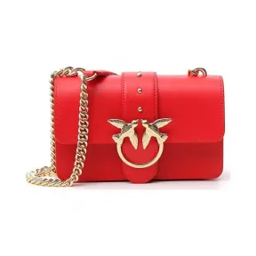 品高/Pinko 女性 红色 牛皮 手提包 1P21R4-Y5FFR24