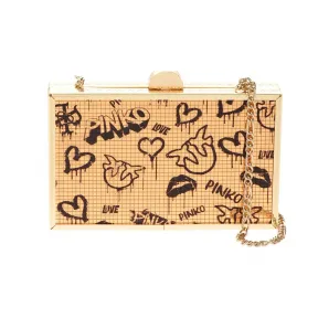 品高/Pinko Party Disco壁画印花手拿包 1P21XT-Y6PCHZ2