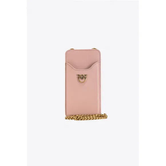 品蔻/Pinko 皮革手机袋 1P22P6Y7SPO81Q