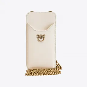 品蔻/Pinko 皮革手机袋 1P22P6Y7SPZ14Q