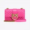 品蔻/Pinko Mini Love Bag Icon 人字斜纹手袋 1P22UJA03ZP01Q