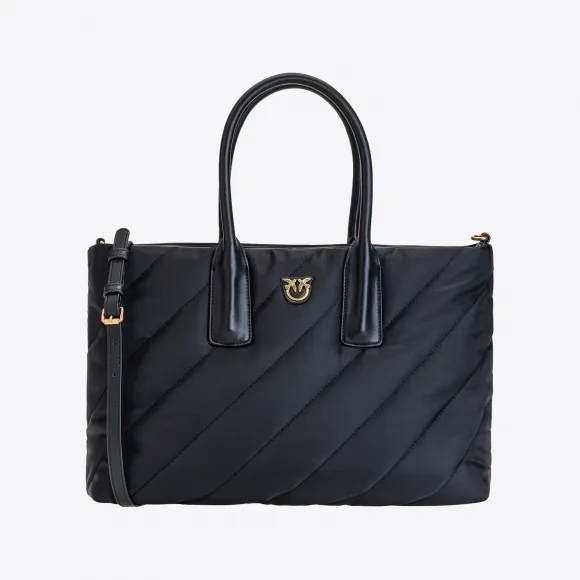 品蔻/Pinko Shopper Puff 购物袋 1P22YHA05FZ99Q