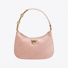 品蔻/Pinko Mini Love Bag Half Moon Maxi Quilt 手袋 1P22YQA0AFO81Q