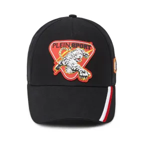 普兰/Plein Sport 黑色 男士 棒球帽 76752_02_4_0