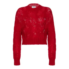 普拉达/Prada 红色  毛衣 124B44 3HC F0011