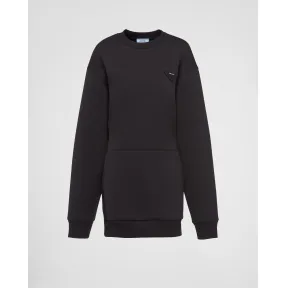 普拉达/Prada 棉质抓毛连身迷你裙 133305-12EE-F0002