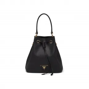 普拉达/Prada Saffiano 皮革水桶包 1BE032 2A4A F0002