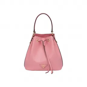 普拉达/Prada Saffiano 皮革水桶包 1BE032 2A4A F0442