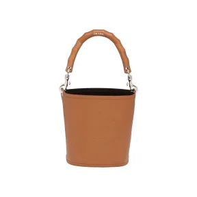 普拉达/Prada 木质提手皮革水桶包 1BE048 2AIX F0XKV