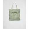 普拉达/Prada 酒椰纤维托特包 1BG393-2A2T-F0934