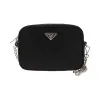 普拉达/Prada  黑色 尼龙 斜跨包 1BH028-2AS3-F0002