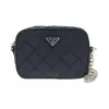 普拉达/Prada  蓝色 尼龙 斜跨包 1BH028-2AS3-F0008