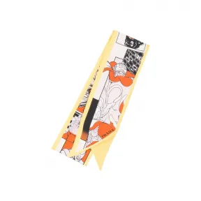 普拉达/Prada 漫画印花丝巾 1FF008-2DHG-F0FAZ