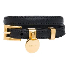 普拉达/Prada Saffiano 皮革手环 1IB161-053-F0002