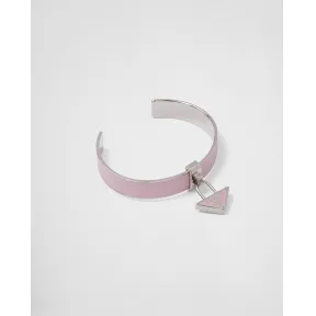 普拉达/Prada 金属和Saffiano 皮革手环 1IB375-053-F0WZT