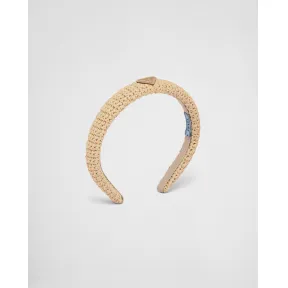 普拉达/Prada 酒椰纤维发箍 1IH020-2CFY-F0018