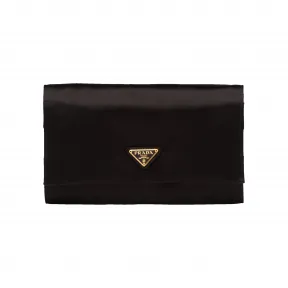 普拉达/Prada 丝质缎面旅行收纳包 1NC037-AC4-F0002