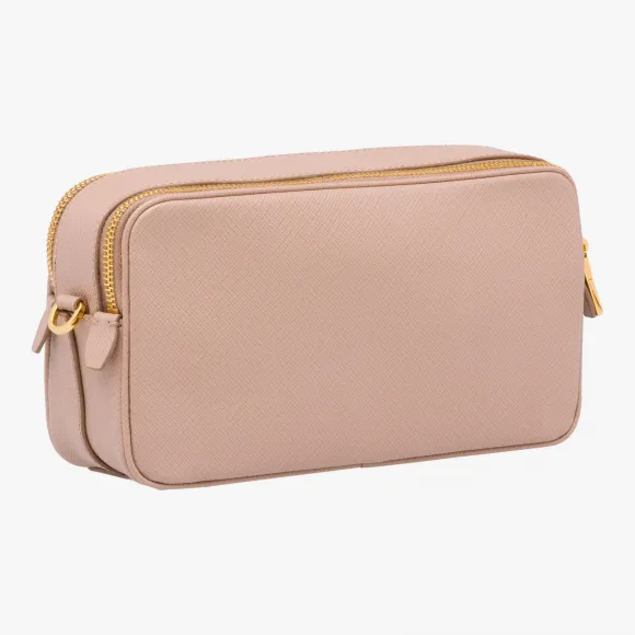 普拉达/Prada 豆沙色  化妆包 1NF002 053 F0770