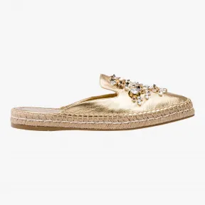 普拉达/Prada 铂金色  便鞋 1S331G 3B3W F0522