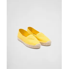 普拉达/Prada 斜纹棉质草底鞋 1S839M-3LKE-F0377