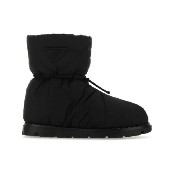 普拉达/Prada 黑色 红色条纹徽标连帽拉链 SJC590S21210QM-F0002