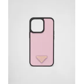 普拉达/Prada iPhone 13 Pro Saffiano 皮革手机套 1ZH149-QHH-F0E18