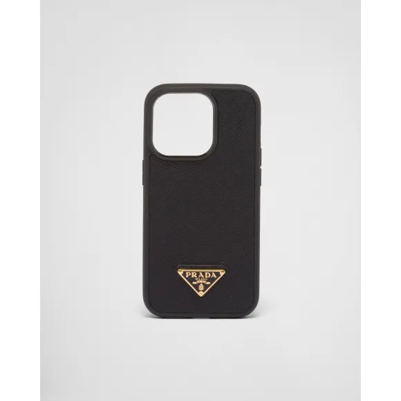普拉达/Prada iPhone 14 Pro Saffiano 皮革手机套 1ZH163-QHH-F0002