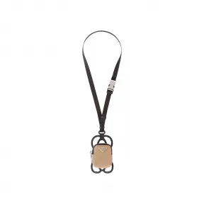 普拉达/Prada 挂绳式尼龙手机套 1ZT016-2DC7-F0770