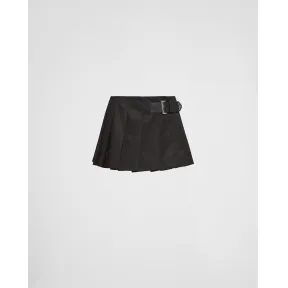 普拉达/Prada 百褶 Re-Nylon 迷你裙 21H922-1WQ8-F0002