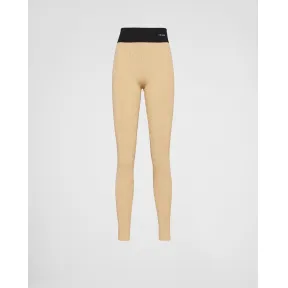 普拉达/Prada 金银线织物紧身裤 22254-12C5-F0056