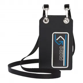 普拉达/Prada 黑色/浅蓝色  证章夹 2MC045 2B22 F014B