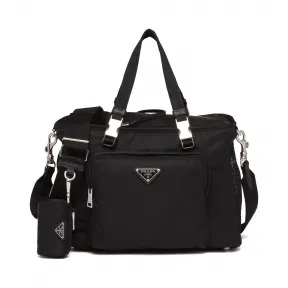 普拉达/Prada Re-Nylon 再生尼龙和Saffiano 皮革宠物包 2VC030-2DMT-F0002