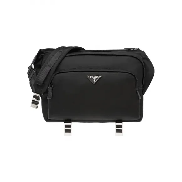 普拉达/Prada 织物邮差包 2VH021-973-F0002