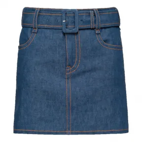 普拉达/Prada 丹宁蓝  迷你裙 GFD118 1LJF F0E93
