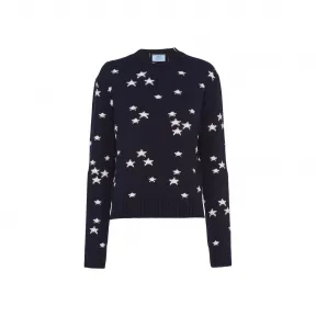 普拉达/Prada 羊毛和羊绒圆领毛衣 P24H1C-1YMX-F0008-S-211