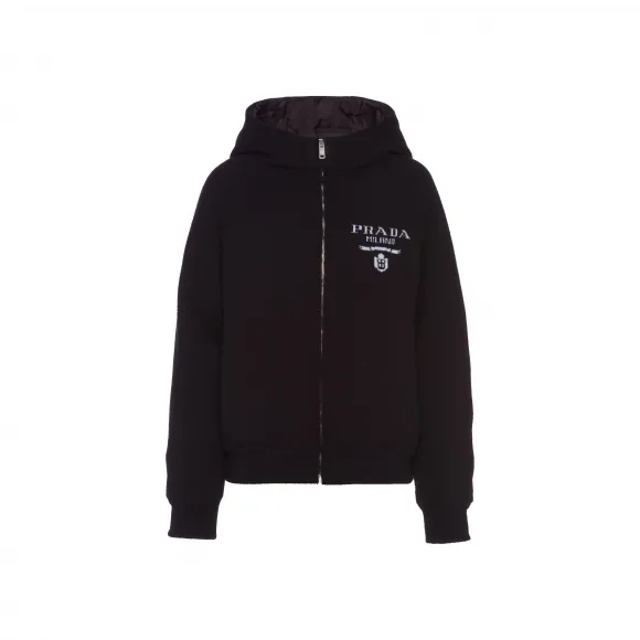 普拉达/Prada 羊绒连帽衫 P25I95-10J4-F0002-S-212